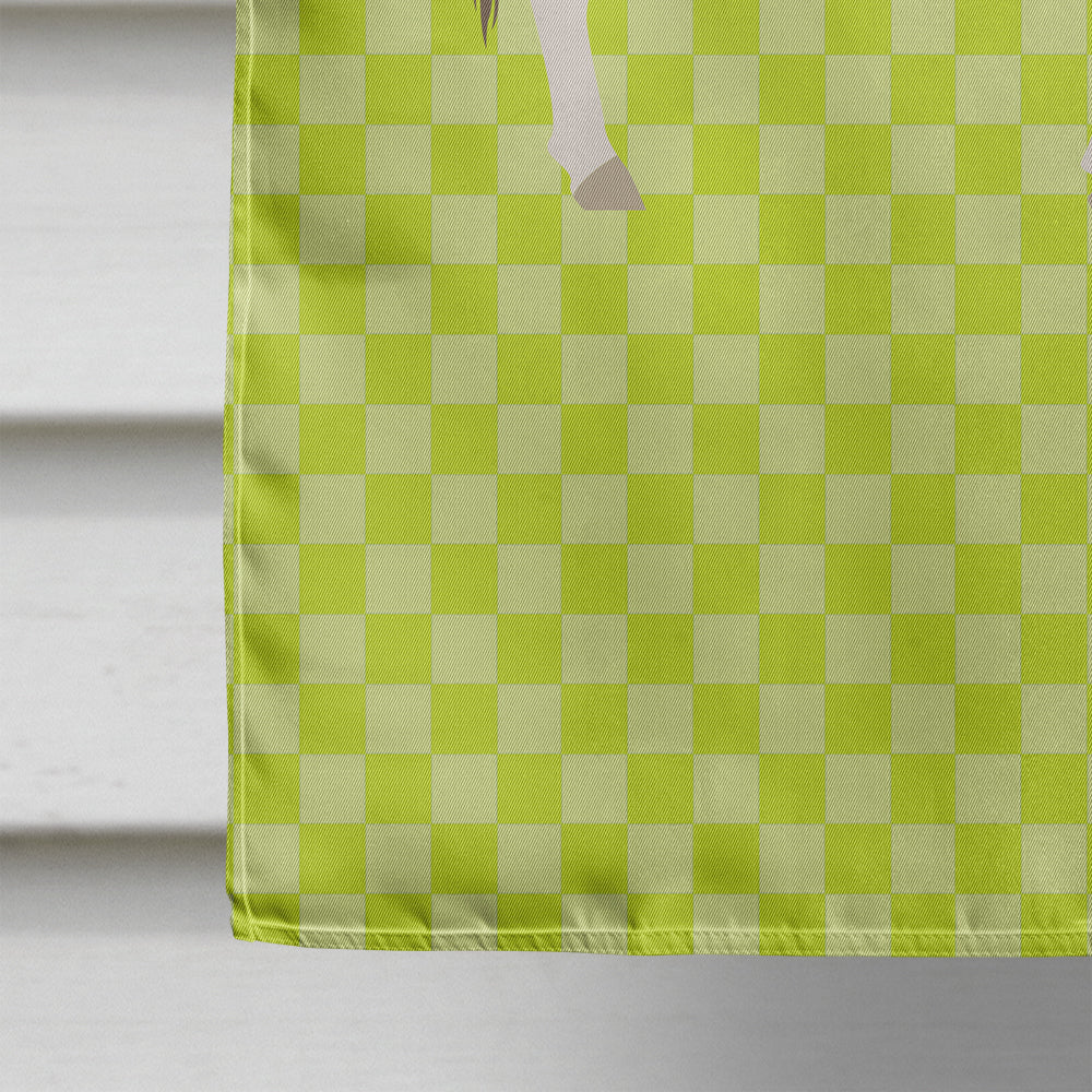 Malvi Cow Green Flag Canvas House Size BB7656CHF  the-store.com.