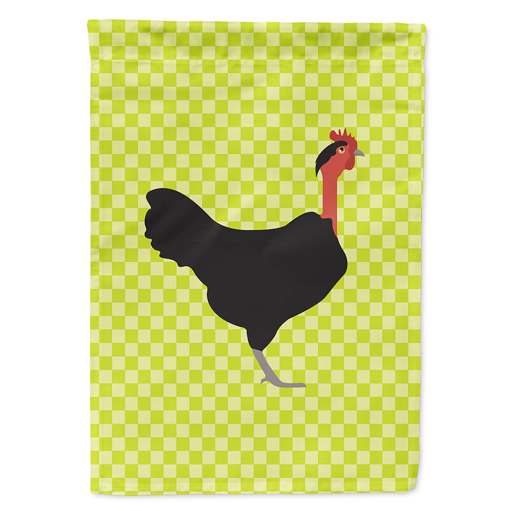 Naked Neck Chicken Green Flag Canvas House Size BB7665CHF  the-store.com.