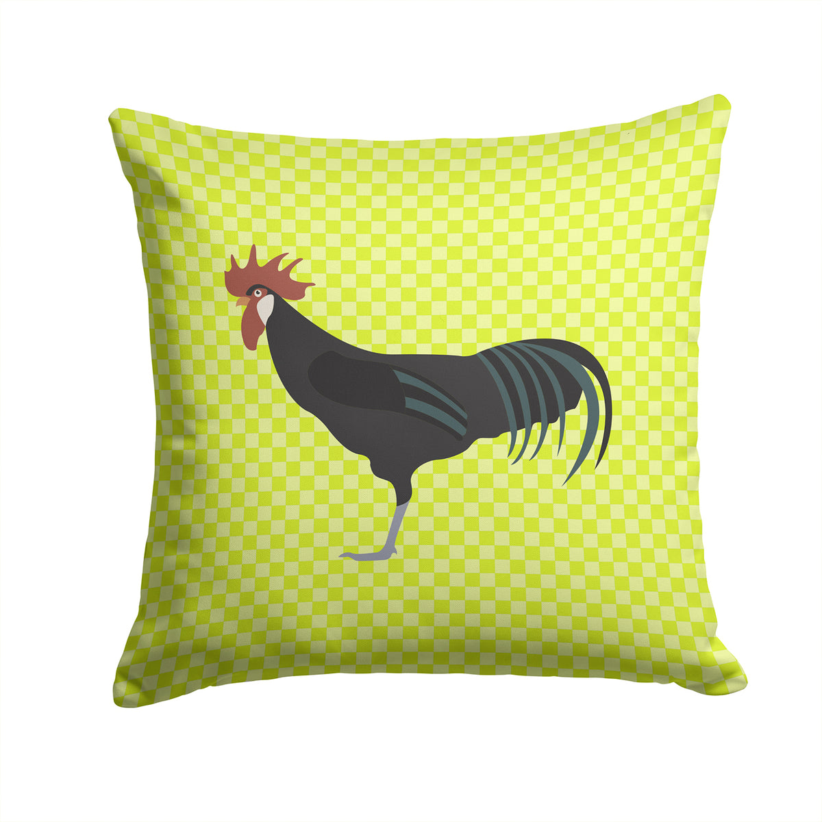 Minorca Ctalalan Chicken Green Fabric Decorative Pillow BB7667PW1414 - the-store.com