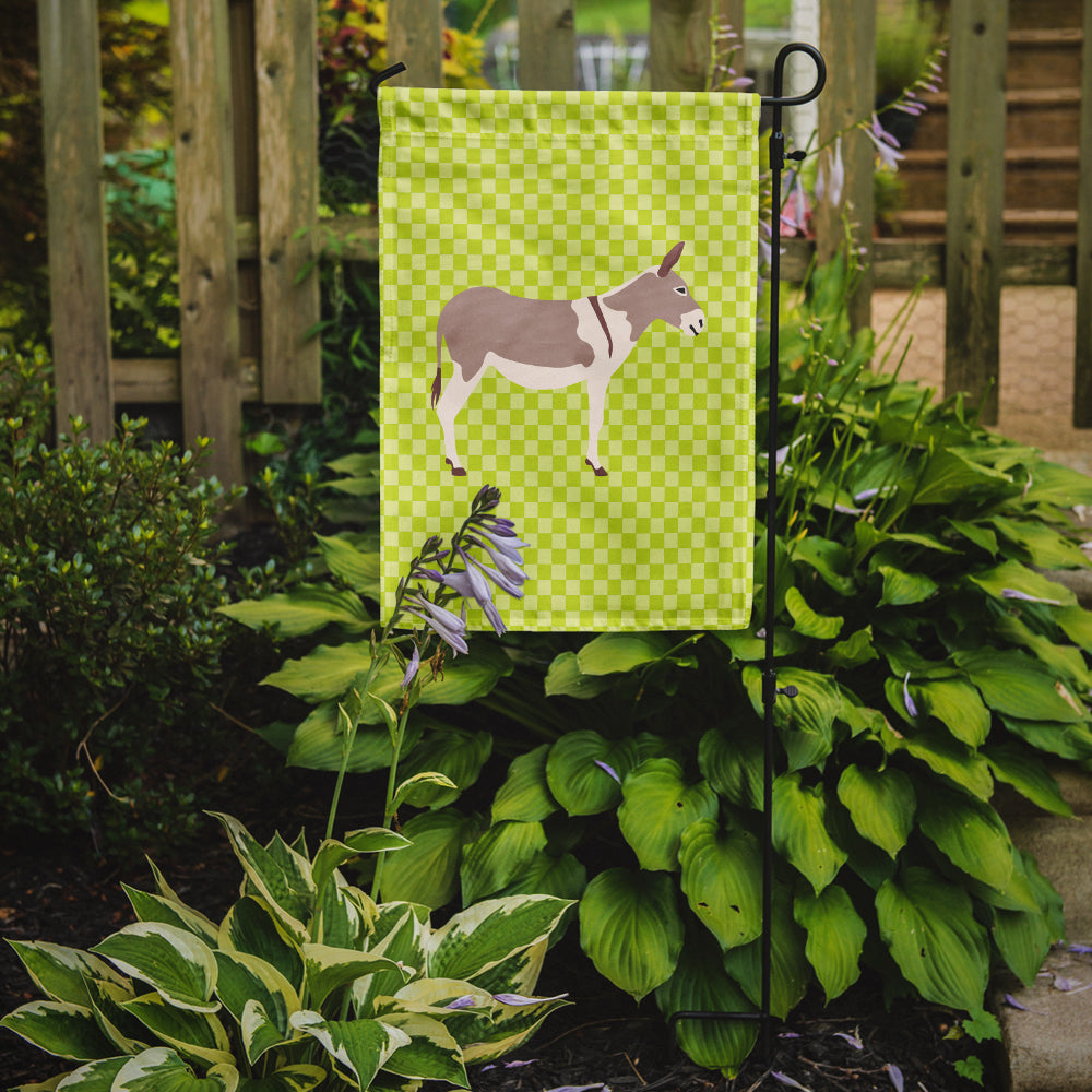 Australian Teamster Donkey Green Flag Garden Size  the-store.com.