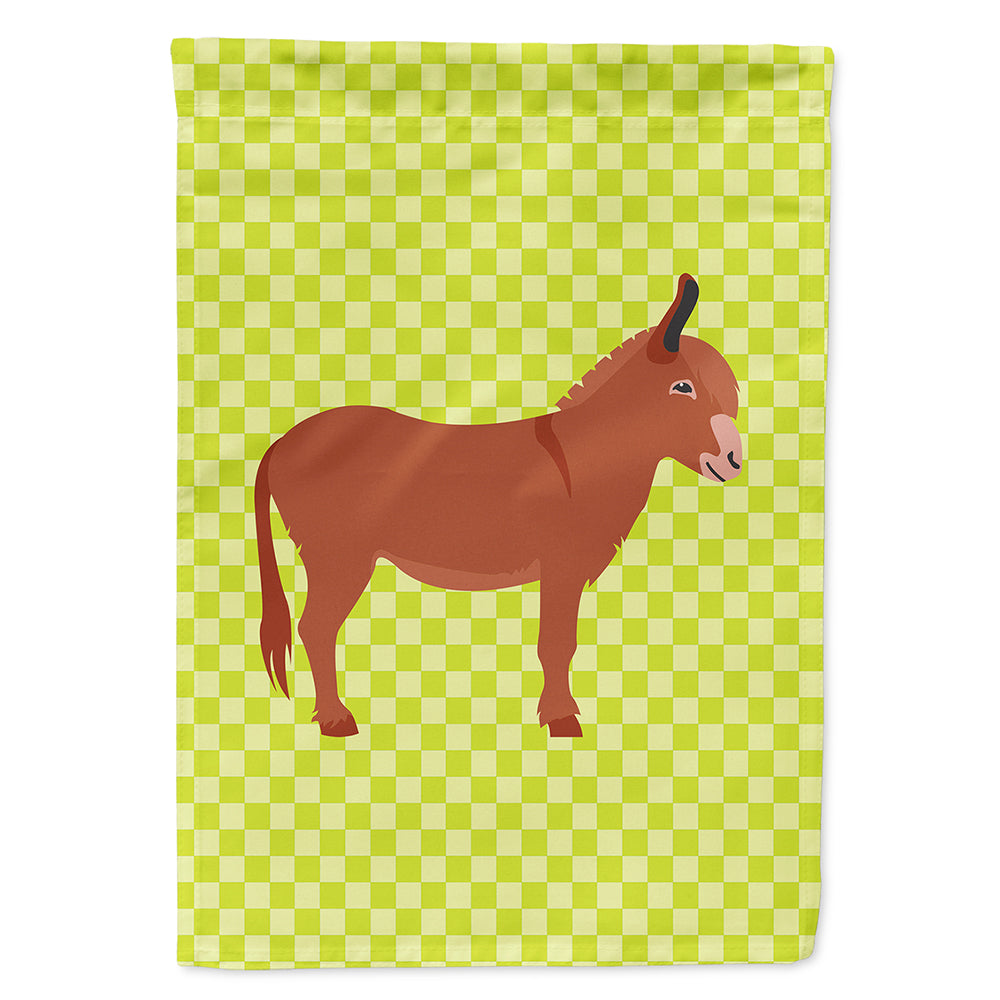 Irish Donkey Green Flag Canvas House Size BB7674CHF  the-store.com.