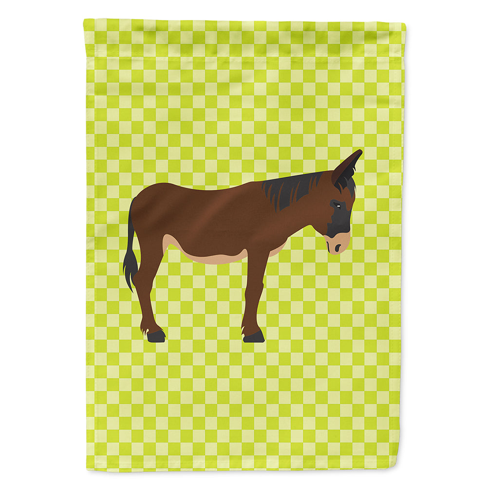 Zamorano-Leones Donkey Green Flag Canvas House Size BB7679CHF  the-store.com.