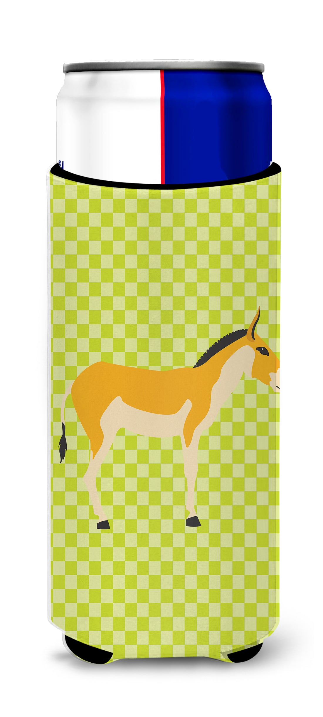 Turkmenian Kulan Donkey Green  Ultra Hugger for slim cans  the-store.com.