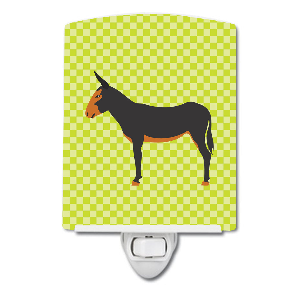 Catalan Donkey Green Ceramic Night Light BB7681CNL - the-store.com