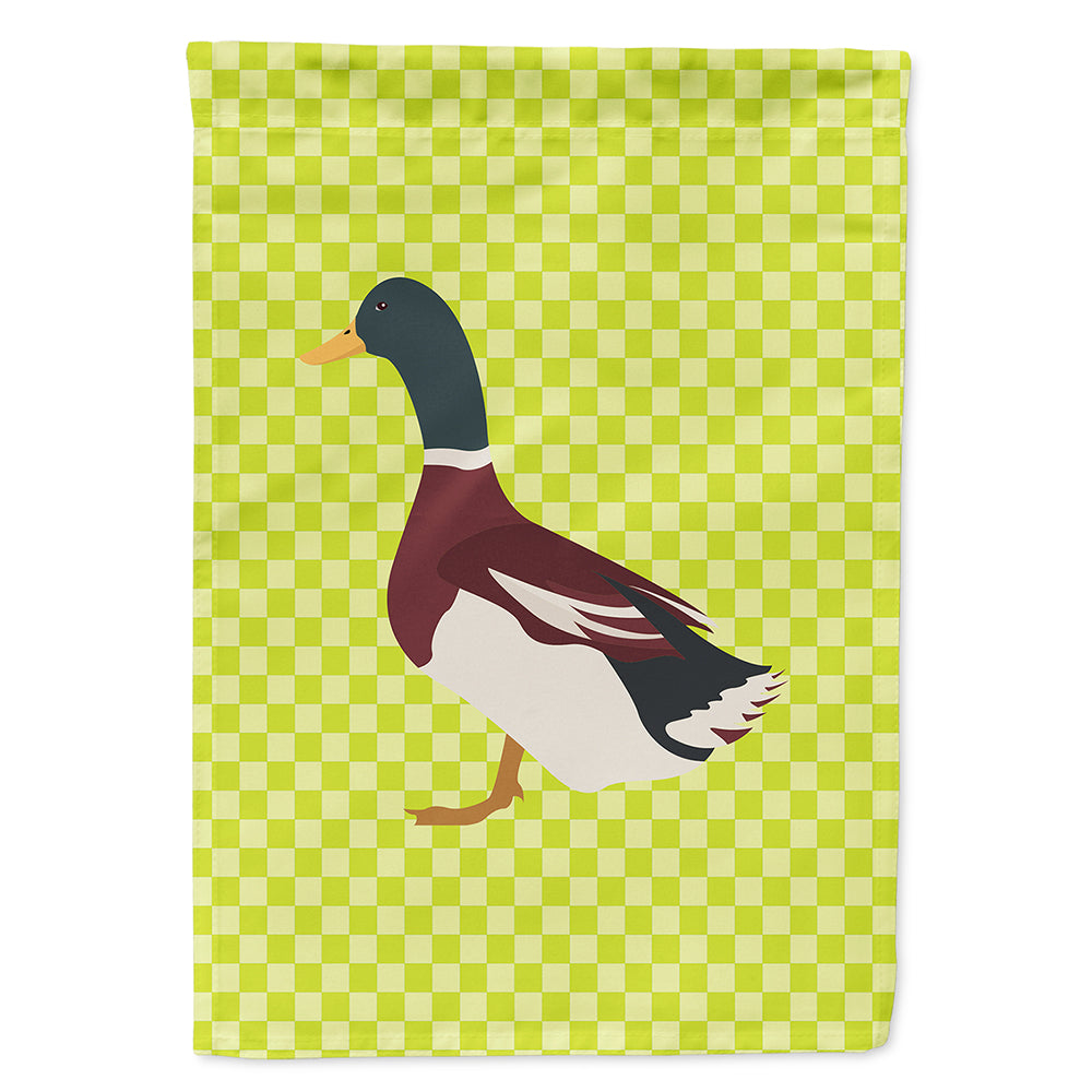 Rouen Duck Green Flag Canvas House Size BB7682CHF  the-store.com.