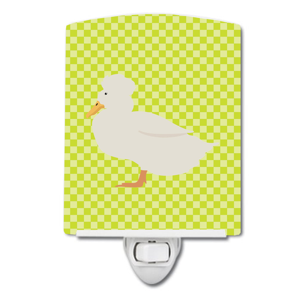 Crested Duck Green Ceramic Night Light BB7683CNL - the-store.com