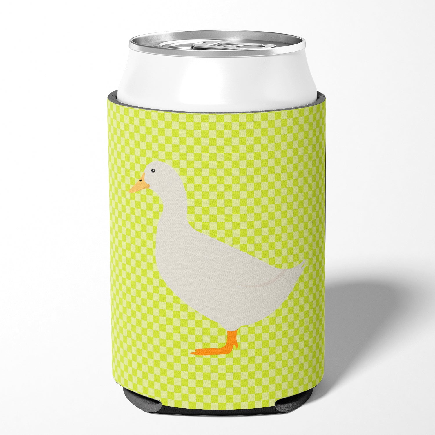 American Pekin Duck Green Can or Bottle Hugger BB7686CC  the-store.com.