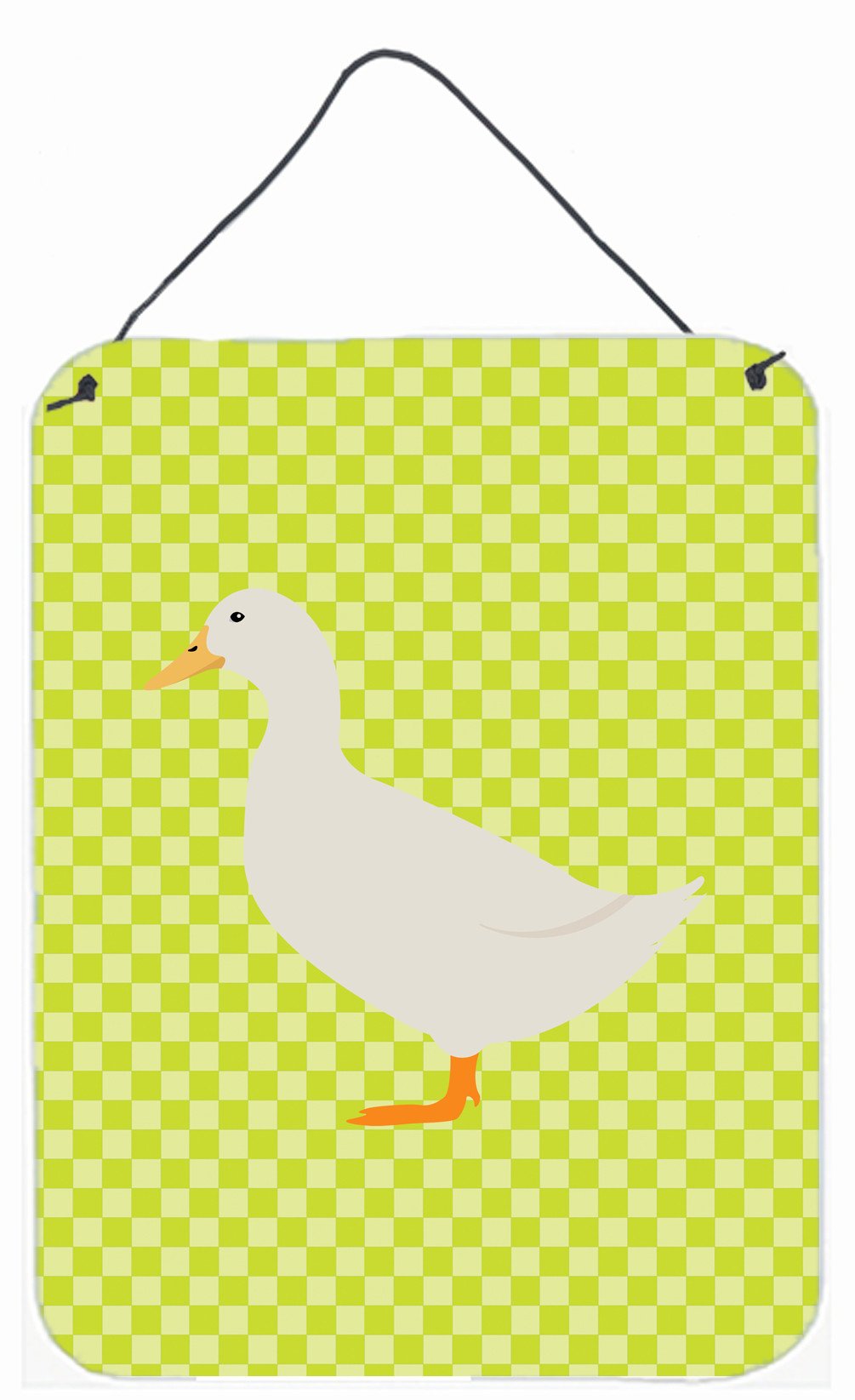 American Pekin Duck Green Wall or Door Hanging Prints BB7686DS1216 by Caroline&#39;s Treasures