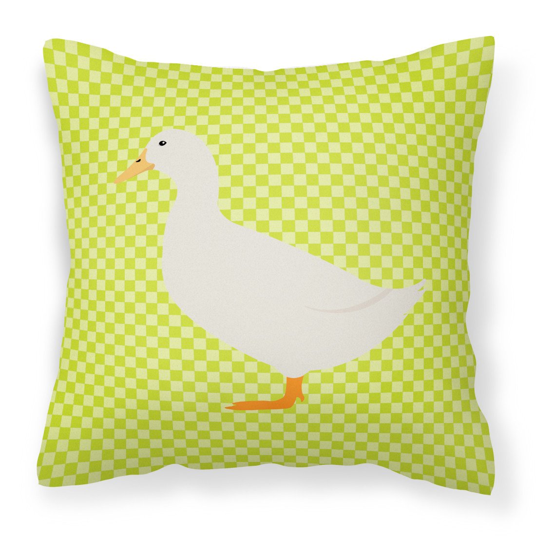 American Pekin Duck Green Fabric Decorative Pillow BB7686PW1818 by Caroline's Treasures