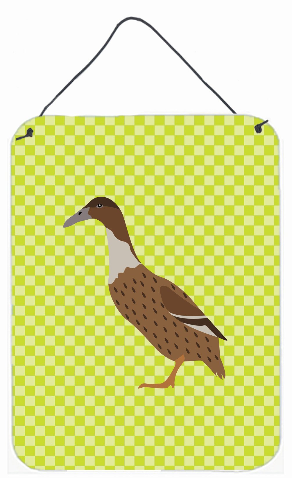 Dutch Hook Bill Duck Green Wall or Door Hanging Prints BB7687DS1216 by Caroline's Treasures