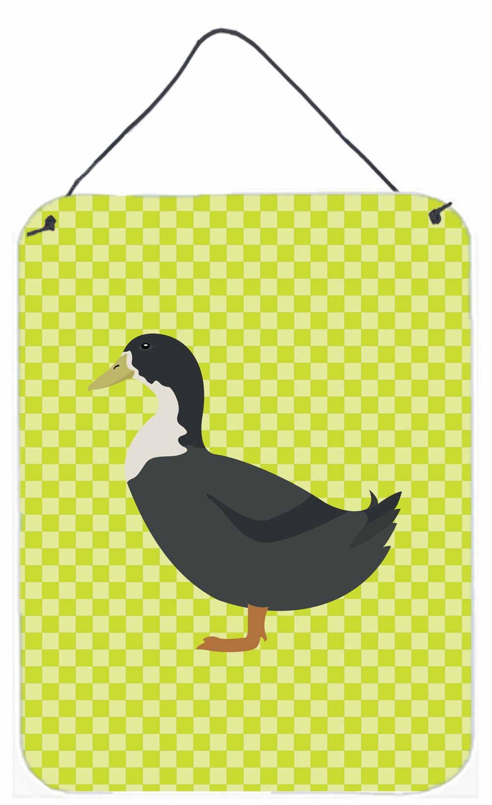 Blue Swedish Duck Green Wall or Door Hanging Prints BB7688DS1216 by Caroline&#39;s Treasures