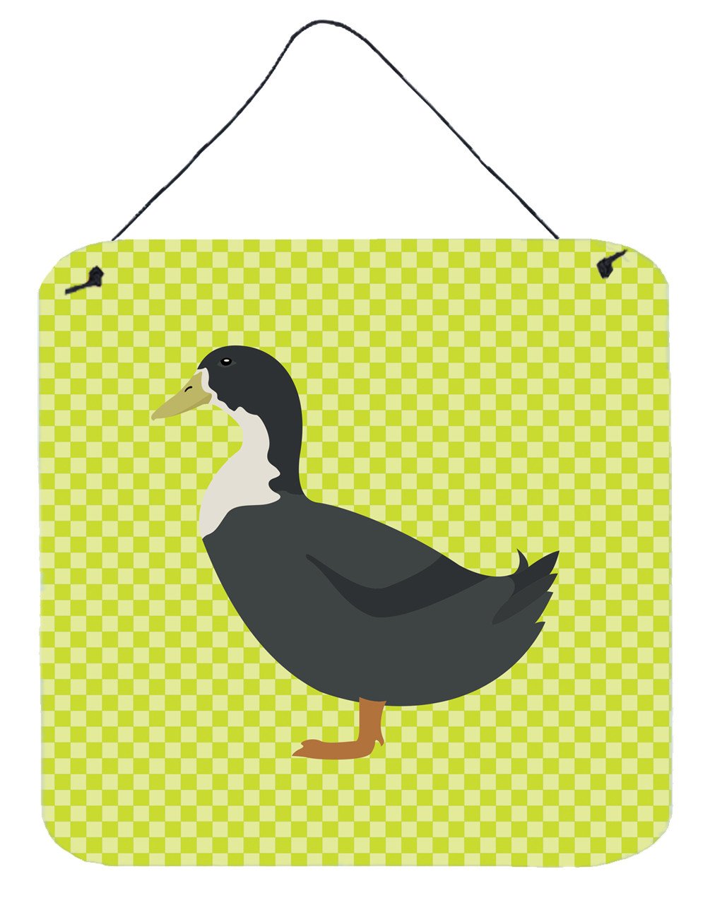 Blue Swedish Duck Green Wall or Door Hanging Prints BB7688DS66 by Caroline's Treasures