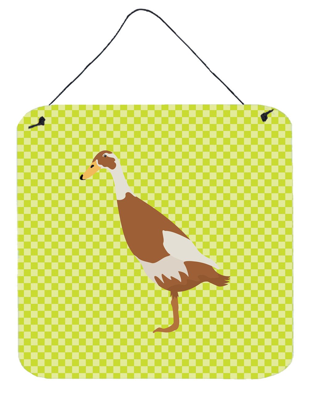 Indian Runner Duck Green Wall or Door Hanging Prints BB7691DS66 by Caroline's Treasures