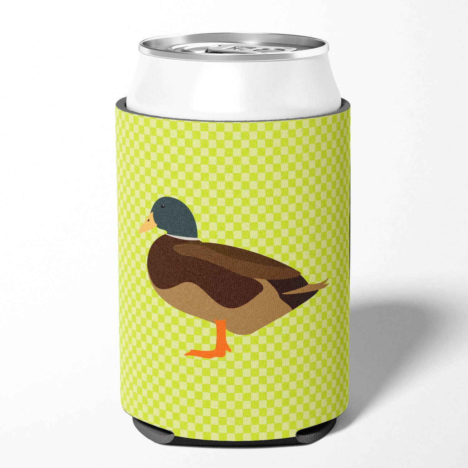 Silver Bantam Duck Green Can or Bottle Hugger BB7693CC  the-store.com.