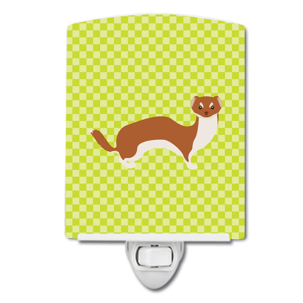 Weasel Green Ceramic Night Light BB7696CNL - the-store.com