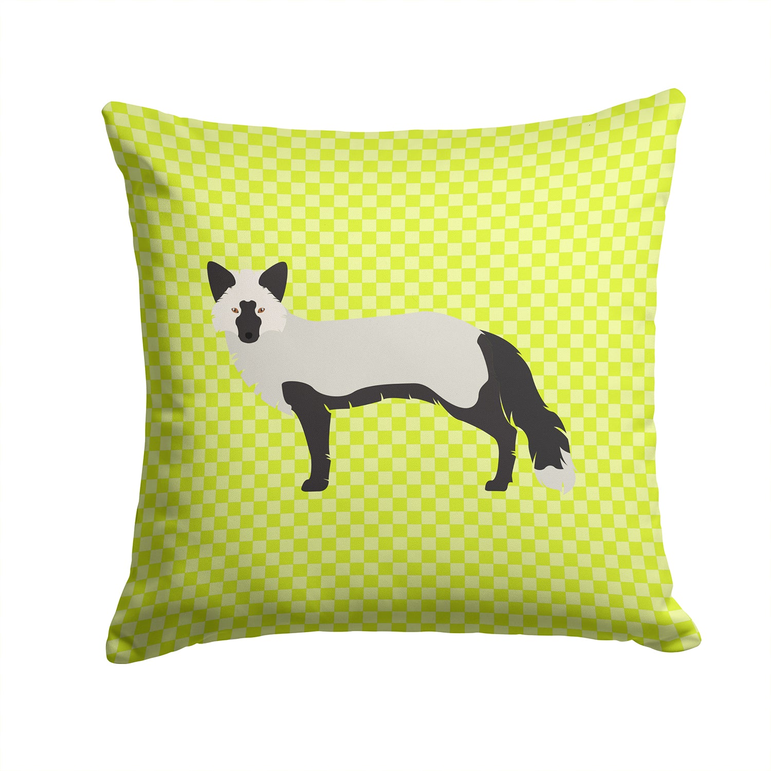 Silver Fox Green Fabric Decorative Pillow BB7697PW1414 - the-store.com