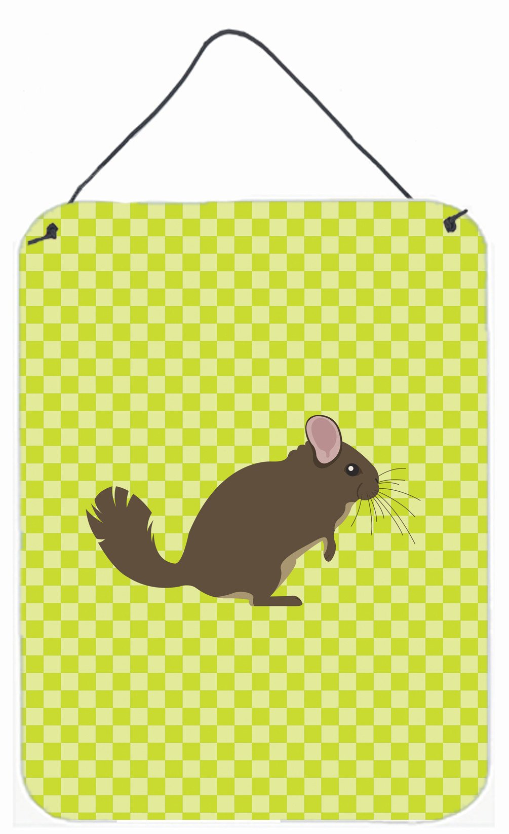 Chinchilla Green Wall or Door Hanging Prints BB7701DS1216 by Caroline&#39;s Treasures
