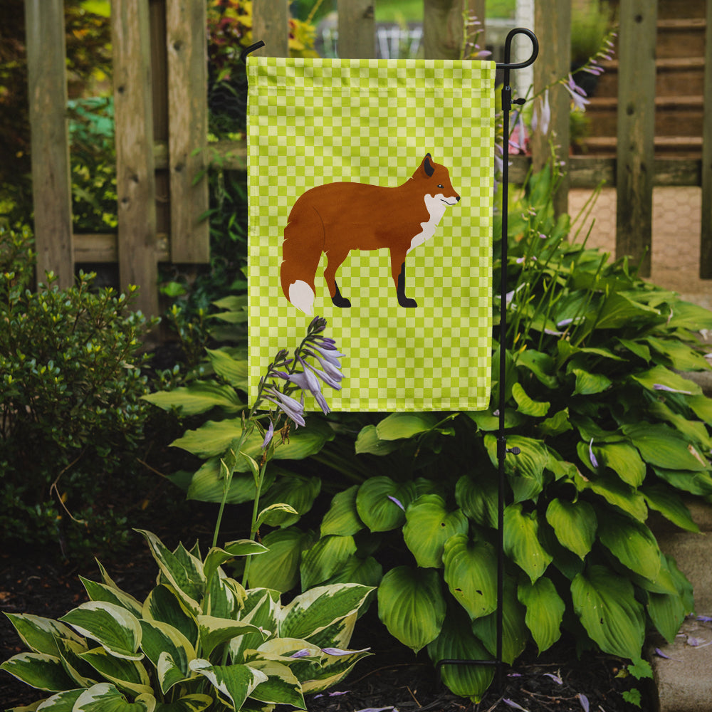 Red Fox Green Flag Garden Size  the-store.com.