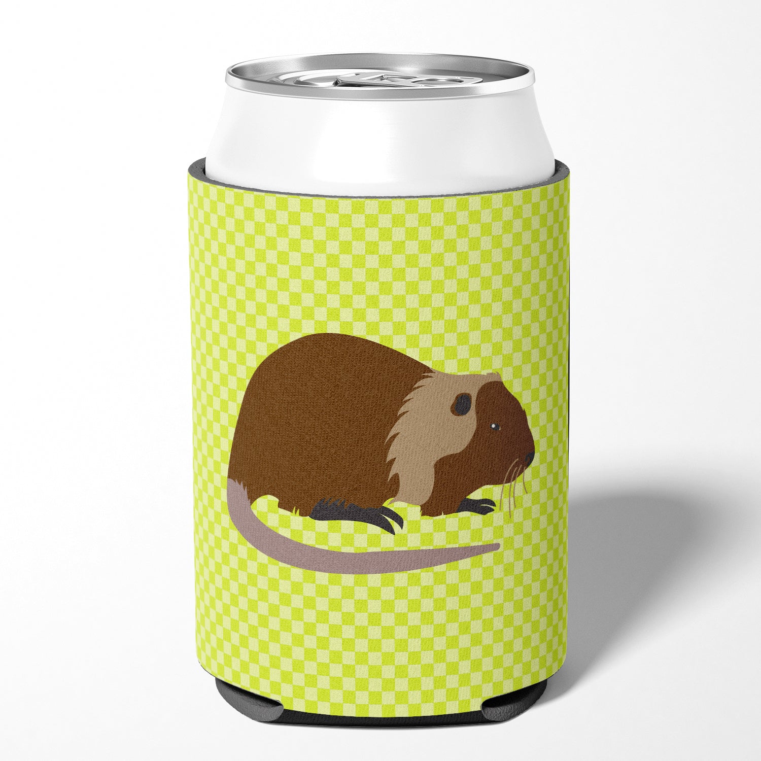 Coypu Nutria River Rat Green Can or Bottle Hugger BB7705CC  the-store.com.