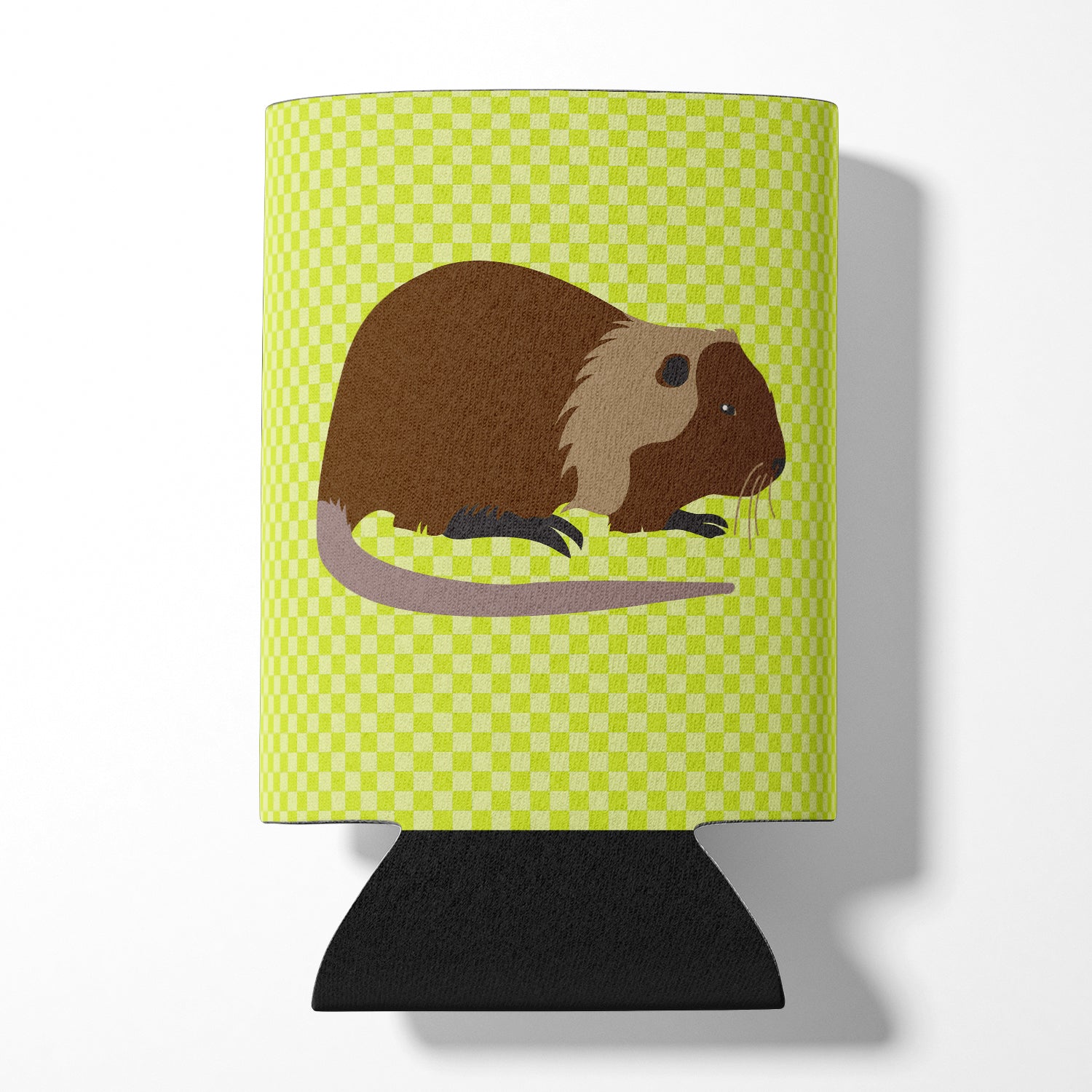 Coypu Nutria River Rat Green Can or Bottle Hugger BB7705CC  the-store.com.