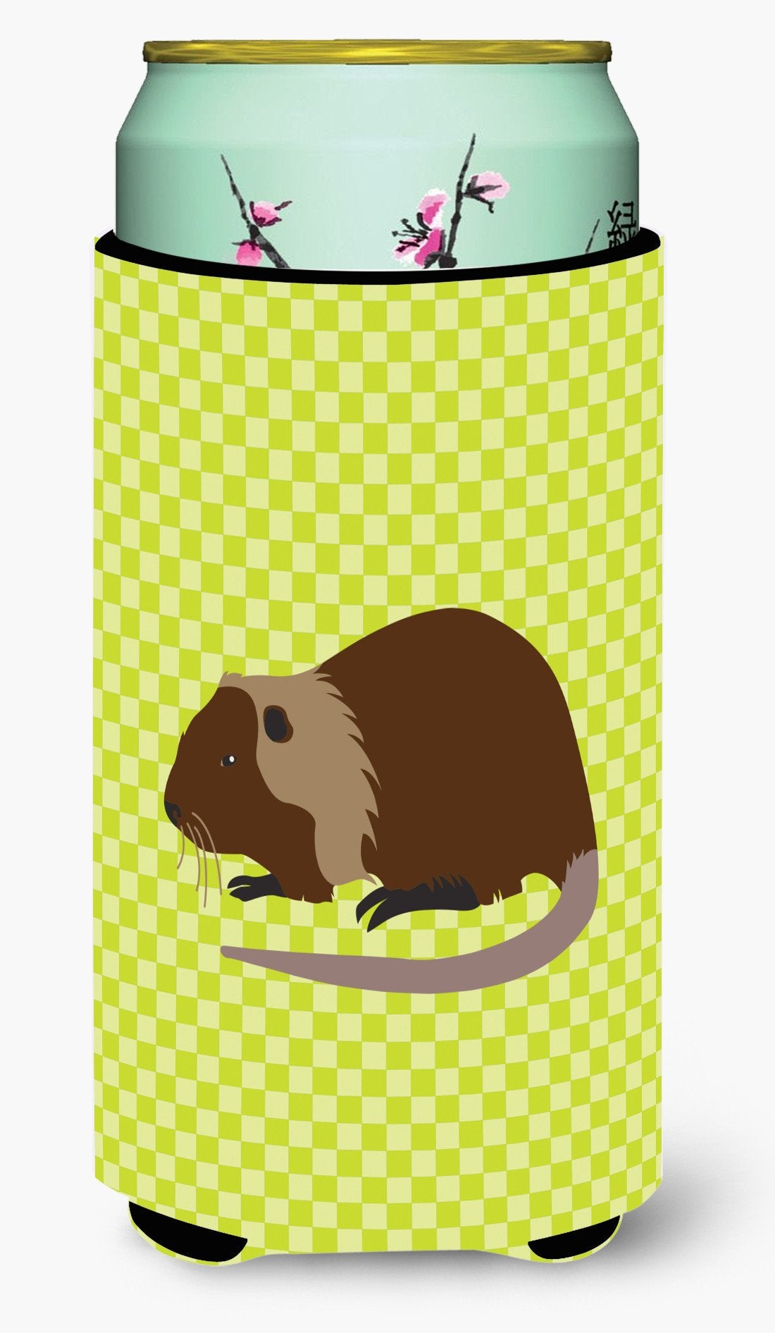 Coypu Nutria River Rat Green Tall Boy Beverage Insulator Hugger BB7705TBC by Caroline's Treasures