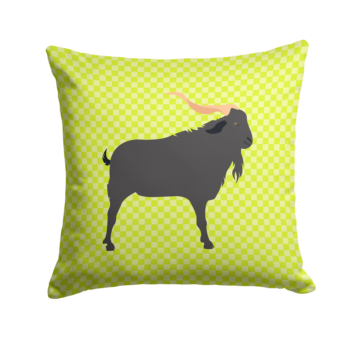 Verata Goat Green Fabric Decorative Pillow BB7708PW1414 - the-store.com