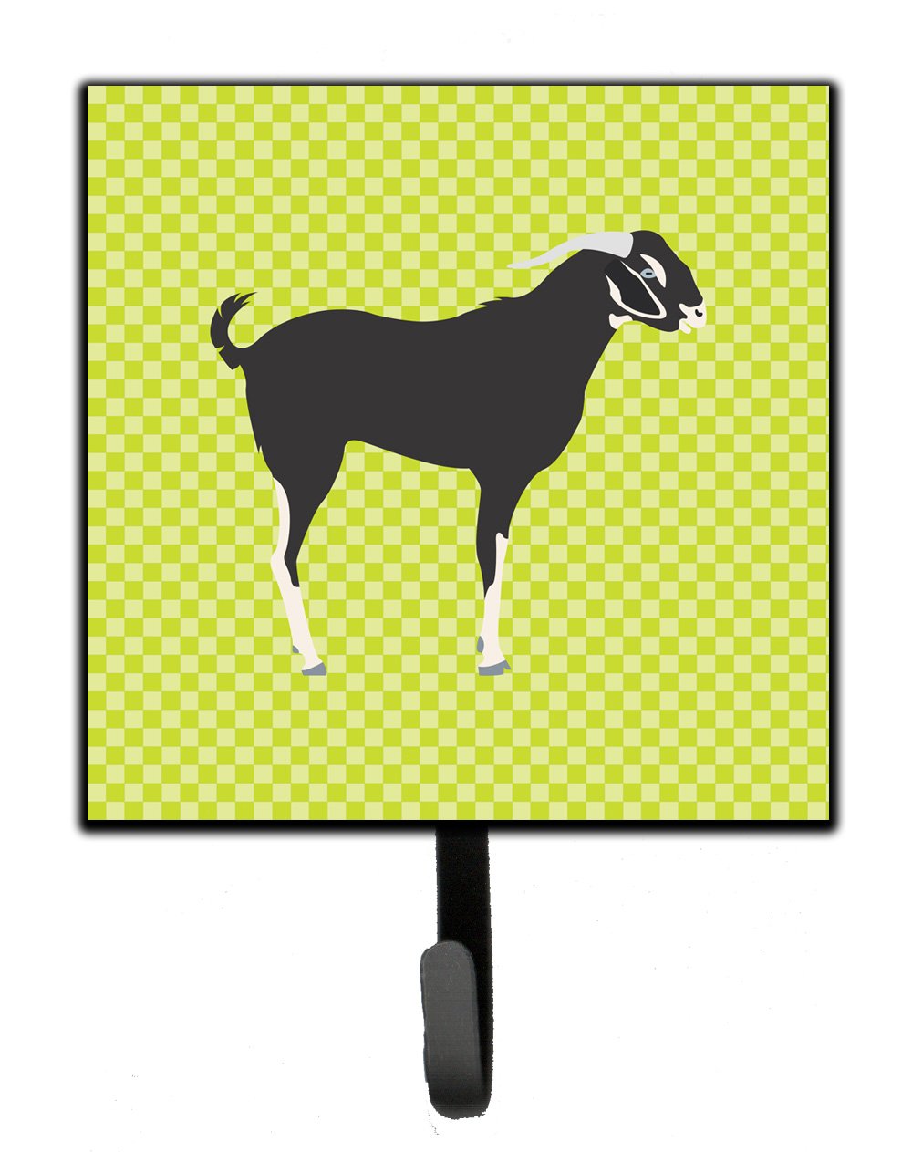 Black Bengal Goat Green Leash or Key Holder by Caroline's Treasures