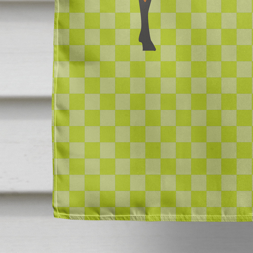 Oberhasli Goat Green Flag Canvas House Size BB7714CHF  the-store.com.