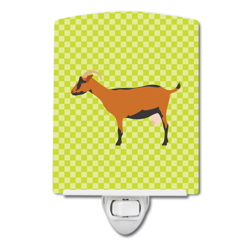 Oberhasli Goat Green Ceramic Night Light BB7714CNL - the-store.com