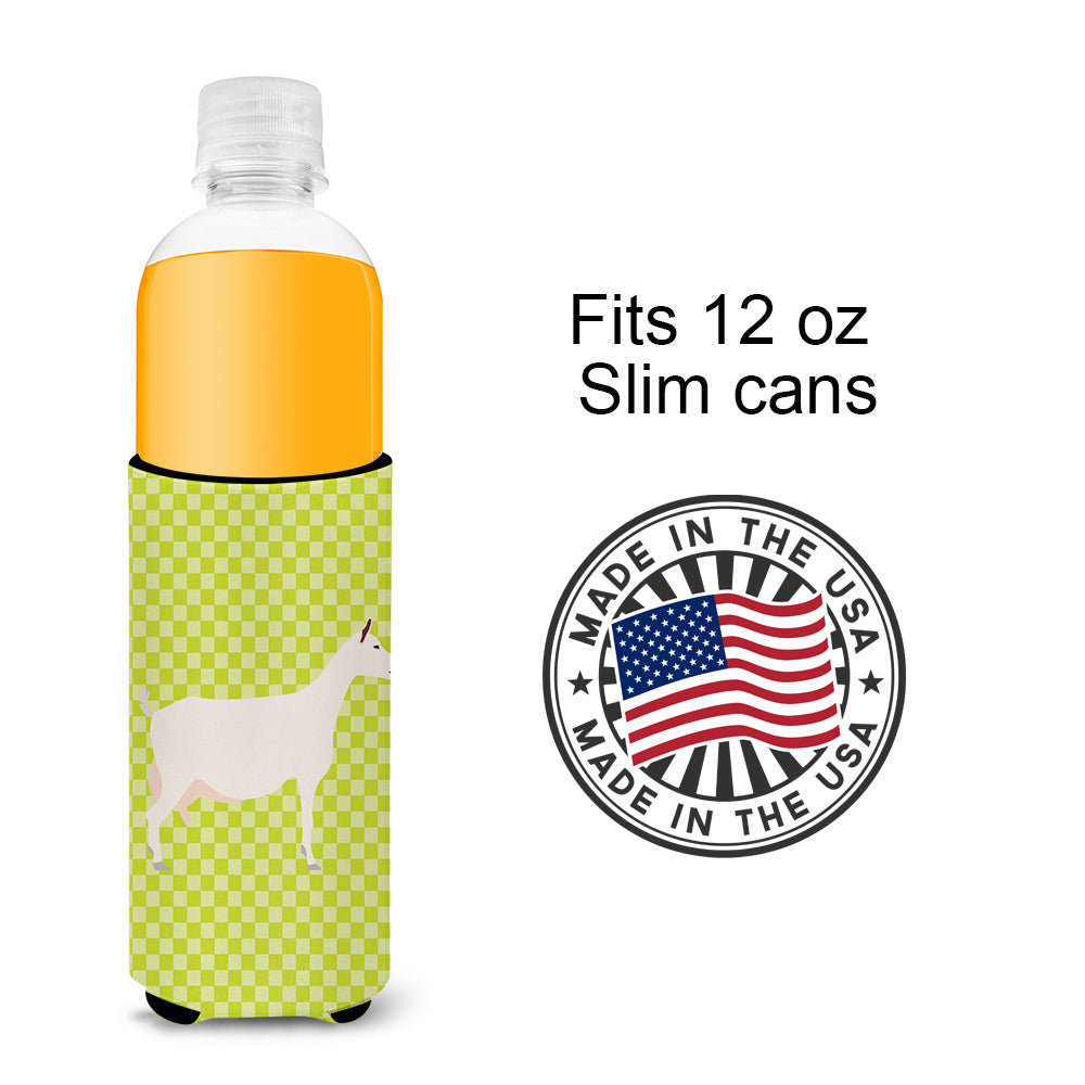 Saanen Goat Green  Ultra Hugger for slim cans  the-store.com.