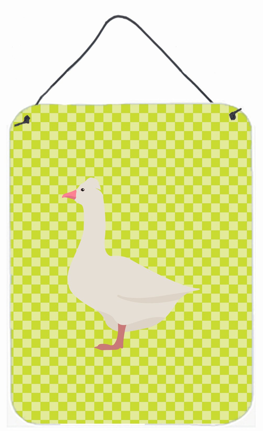 Roman Goose Green Wall or Door Hanging Prints BB7724DS1216 by Caroline&#39;s Treasures