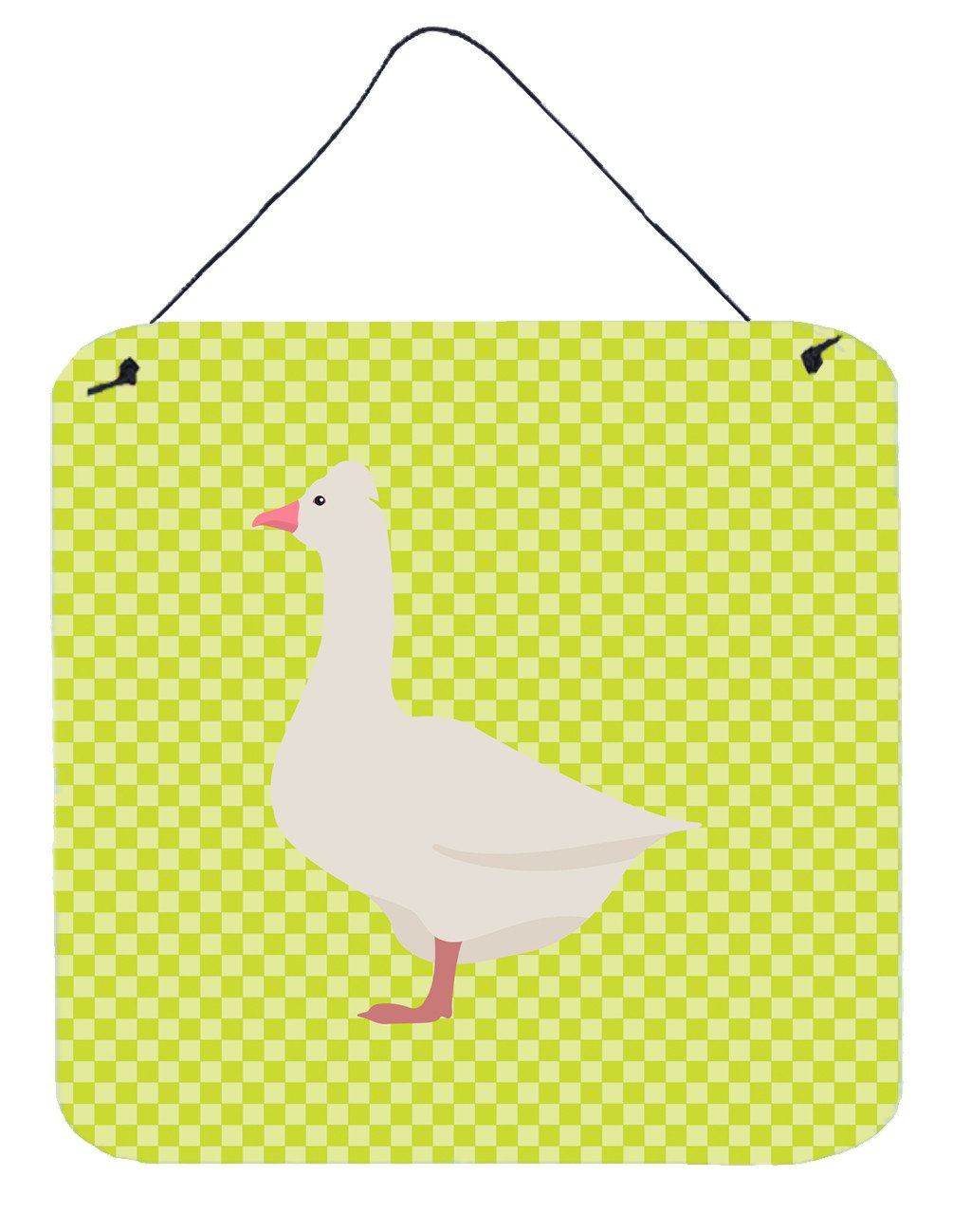 Roman Goose Green Wall or Door Hanging Prints BB7724DS66 by Caroline&#39;s Treasures