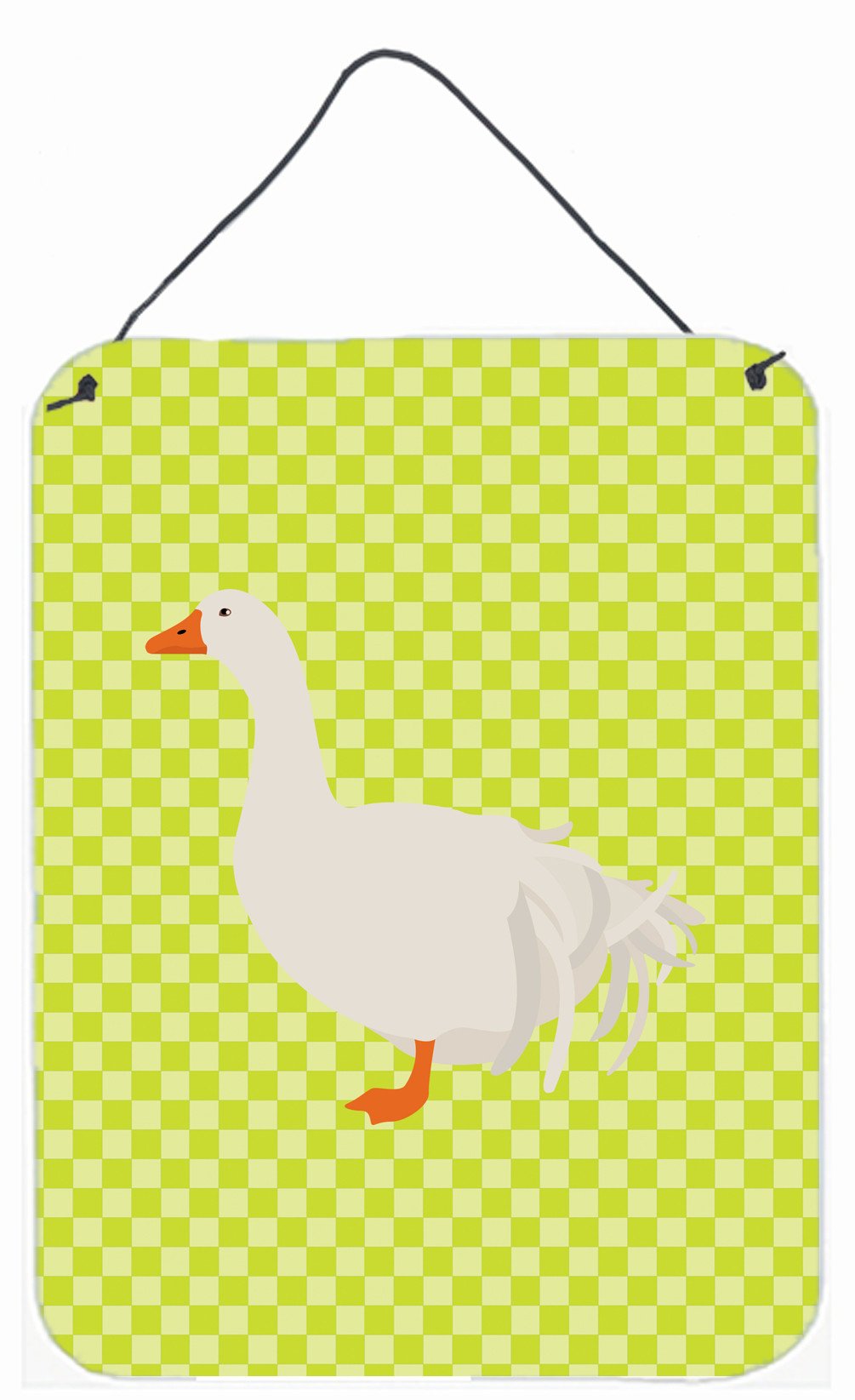 Sebastopol Goose Green Wall or Door Hanging Prints BB7728DS1216 by Caroline&#39;s Treasures