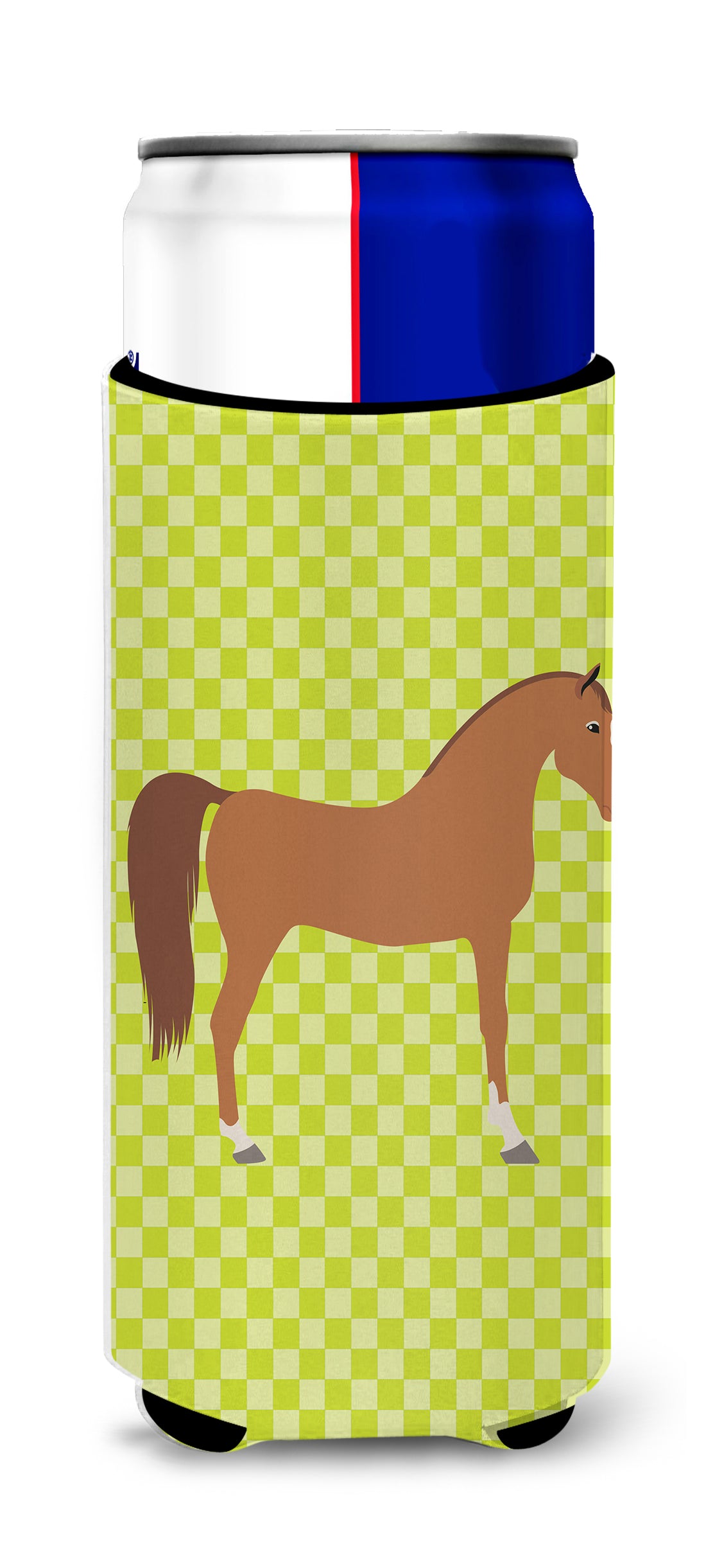 Arabian Horse Green  Ultra Hugger for slim cans  the-store.com.