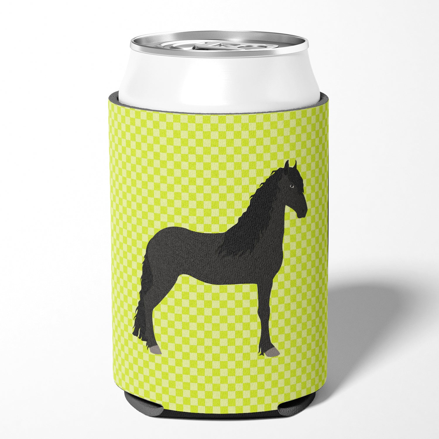 Friesian Horse Green Can or Bottle Hugger BB7741CC  the-store.com.