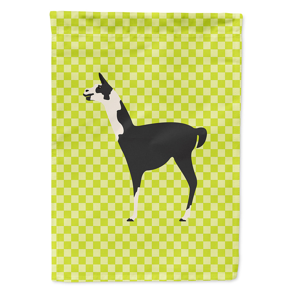 Llama Q' Ara Green Flag Canvas House Size BB7744CHF  the-store.com.