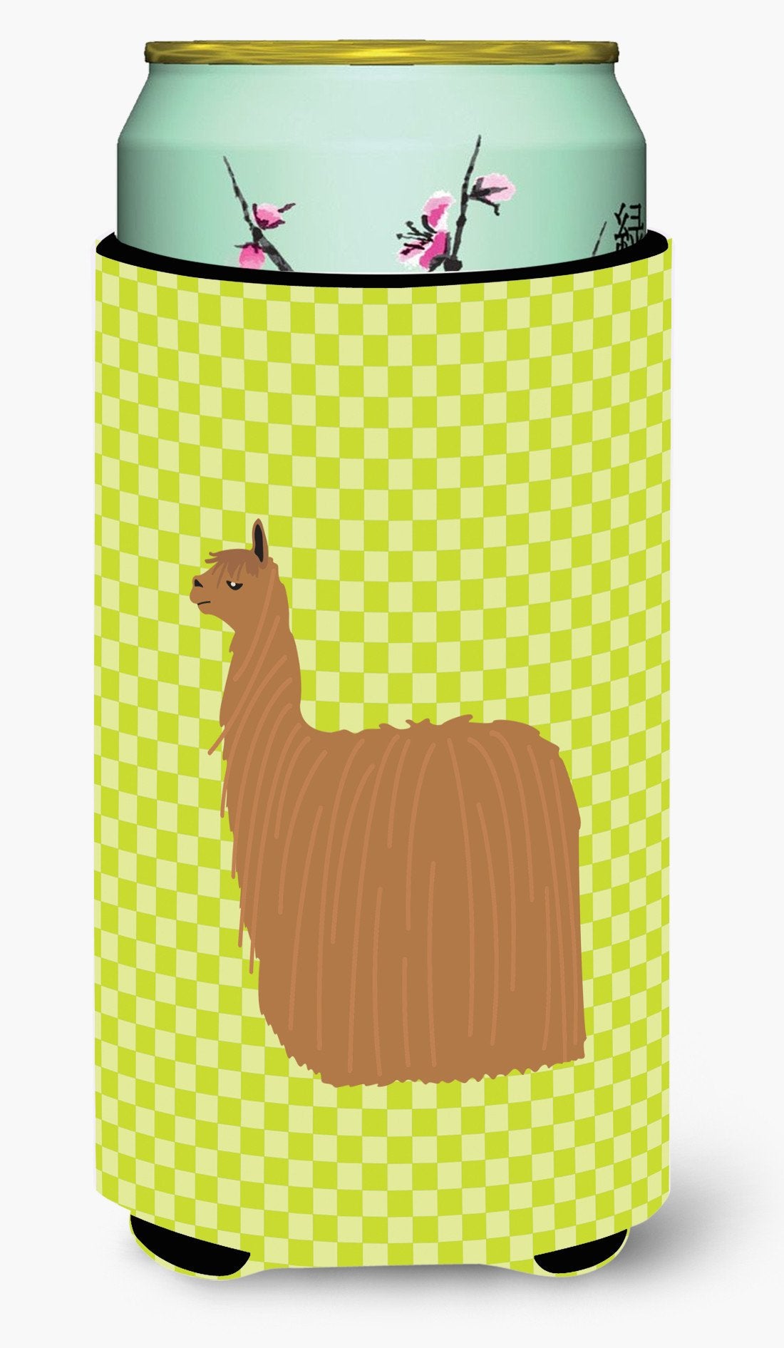 Alpaca Suri Green Tall Boy Beverage Insulator Hugger BB7746TBC by Caroline&#39;s Treasures