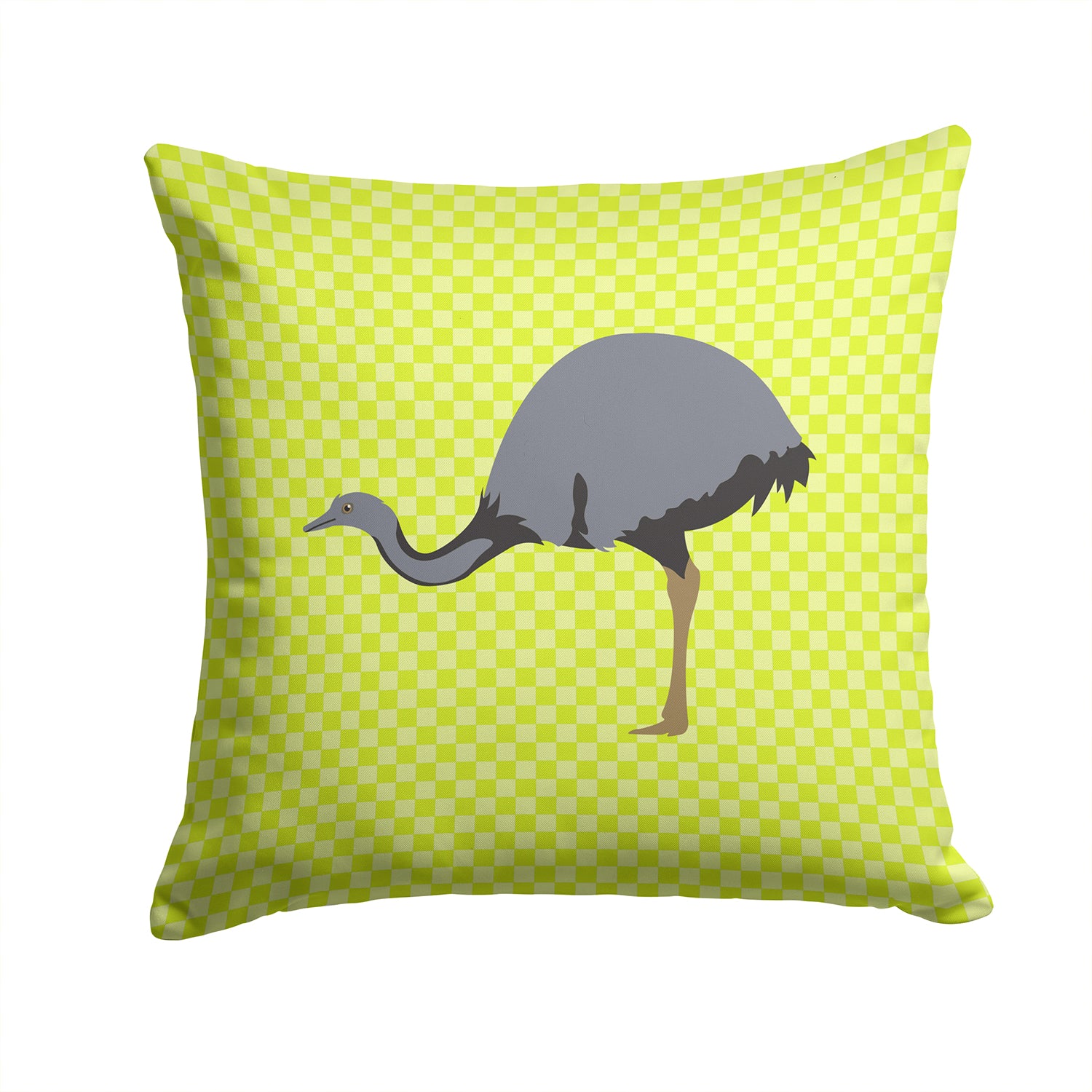 Rhea Green Fabric Decorative Pillow BB7749PW1414 - the-store.com