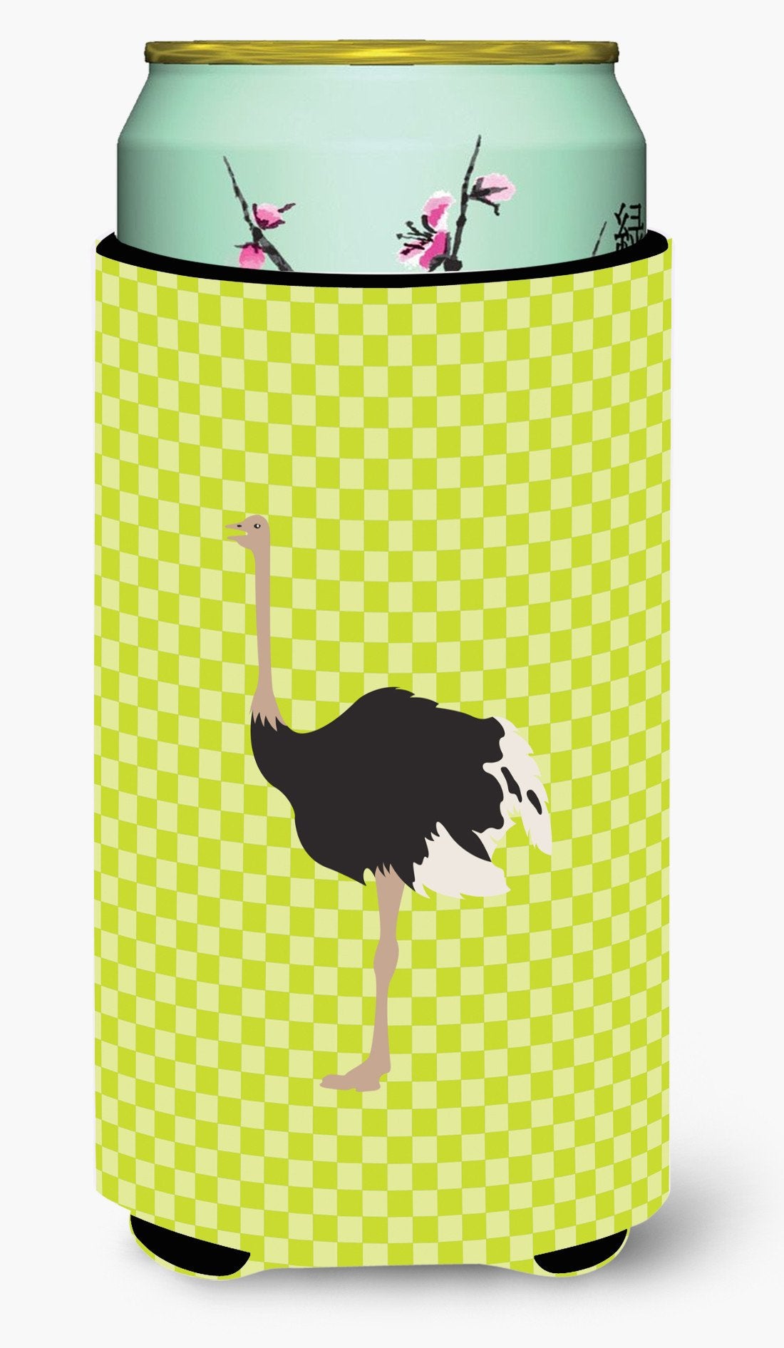 Common Ostrich Green Tall Boy Beverage Insulator Hugger BB7750TBC by Caroline's Treasures