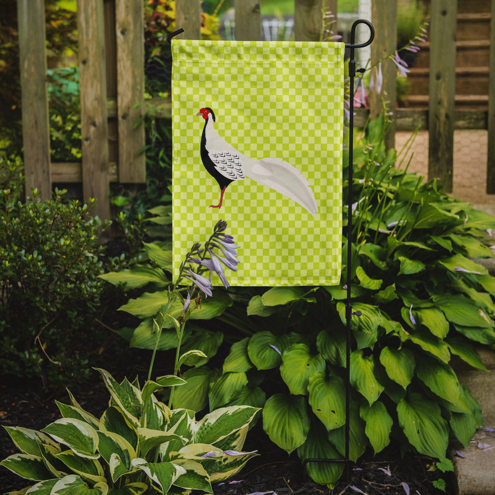 Silver Pheasant Green Flag Garden Size  the-store.com.