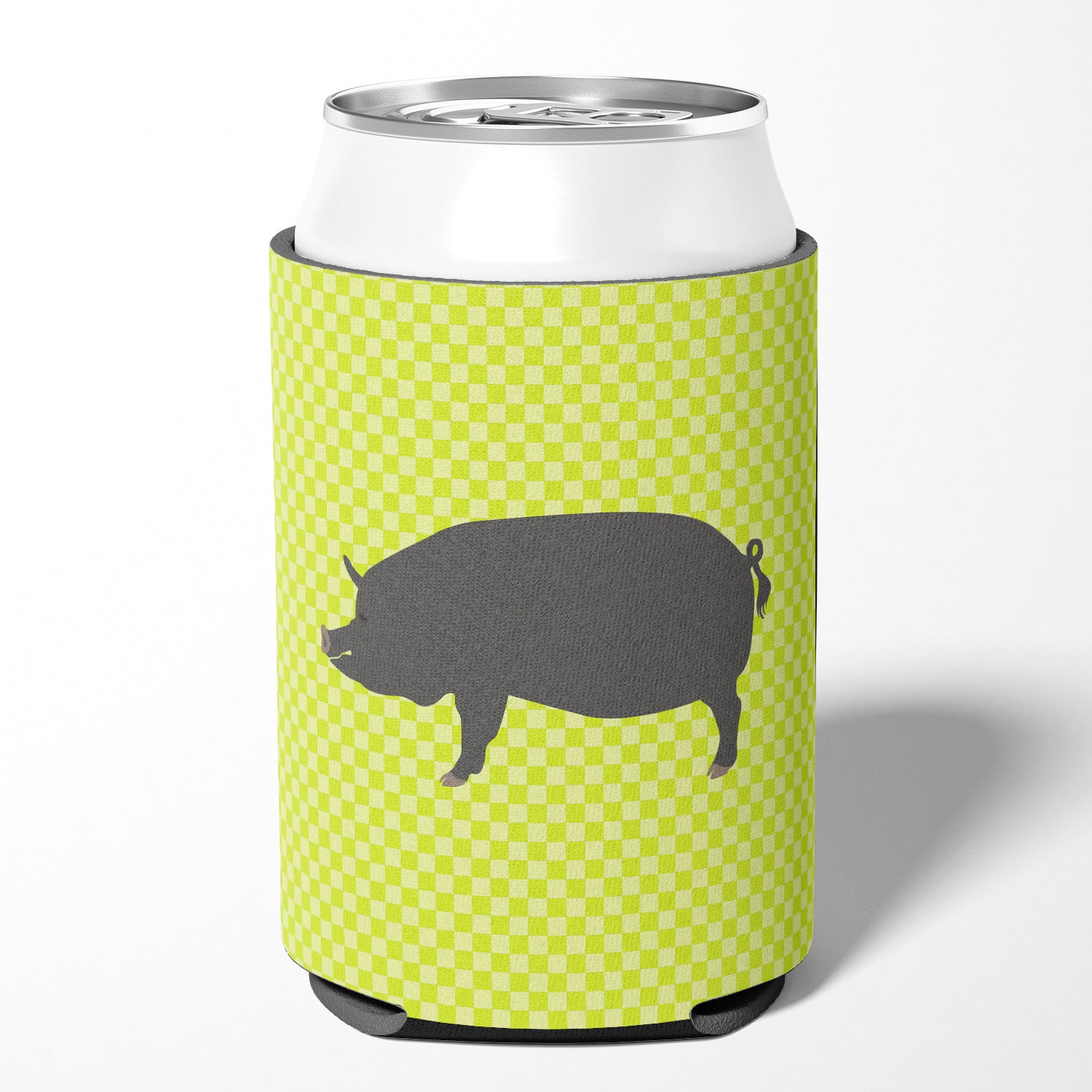 Berkshire Pig Green Can or Bottle Hugger BB7759CC  the-store.com.