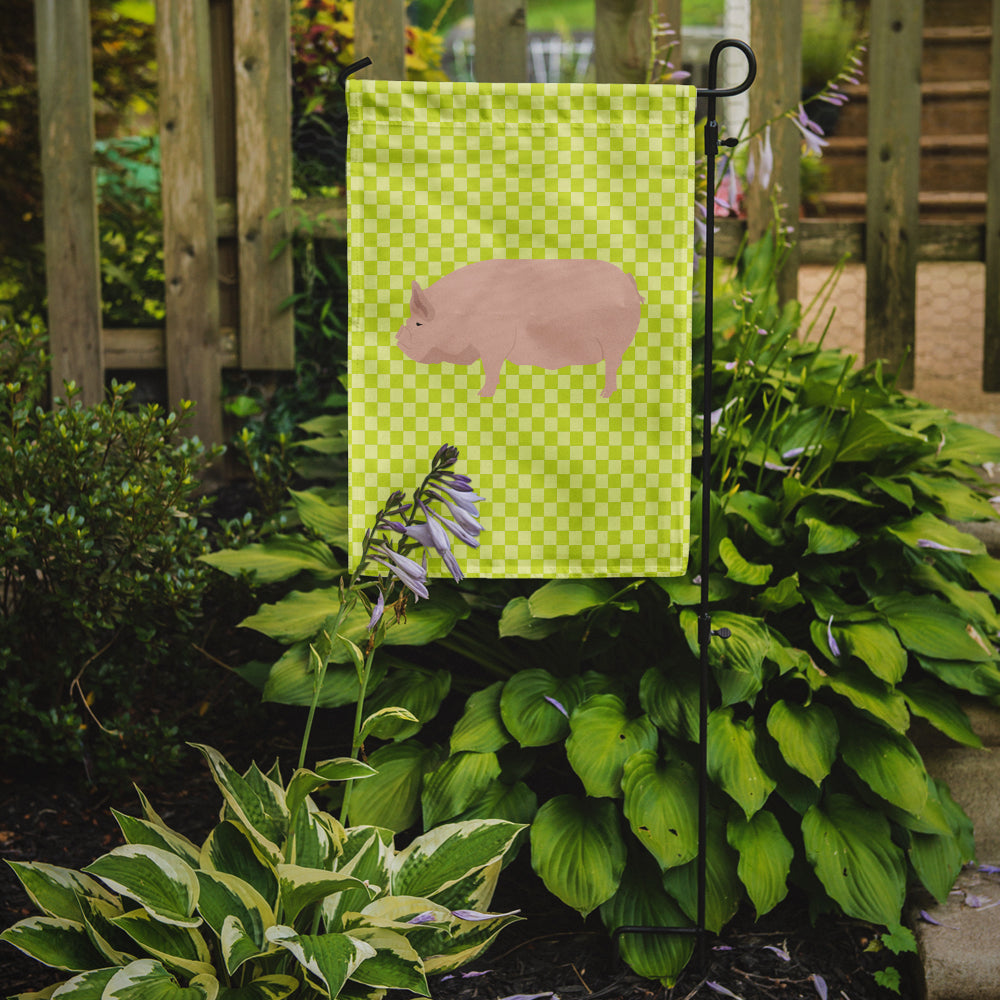 Welsh Pig Green Flag Garden Size  the-store.com.