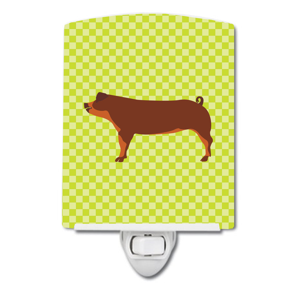 Duroc Pig Green Ceramic Night Light BB7768CNL - the-store.com