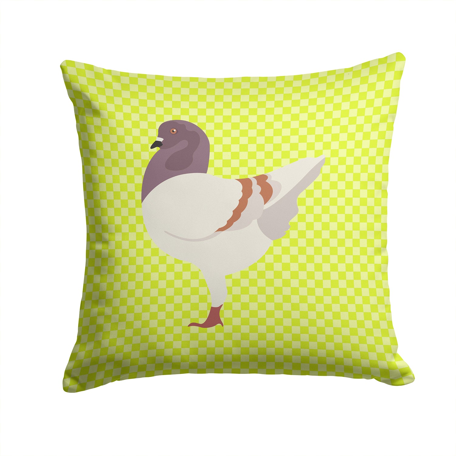 German Modena Pigeon Green Fabric Decorative Pillow BB7775PW1414 - the-store.com