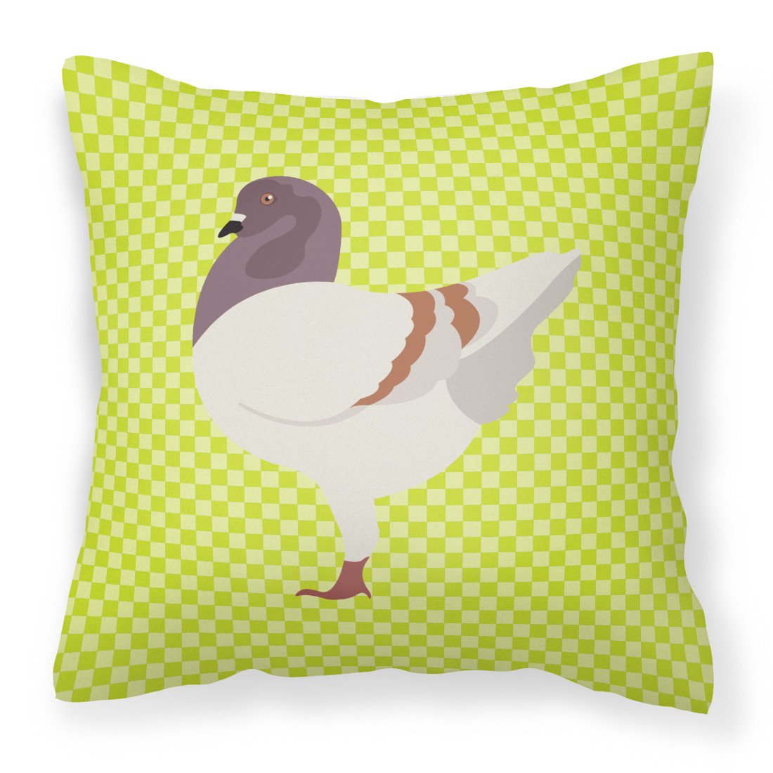 German Modena Pigeon Green Fabric Decorative Pillow BB7775PW1818 by Caroline's Treasures