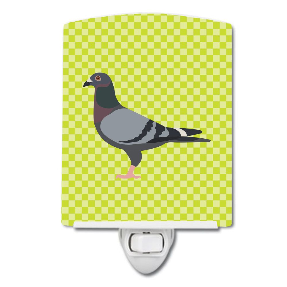 Racing Pigeon Green Ceramic Night Light BB7777CNL - the-store.com