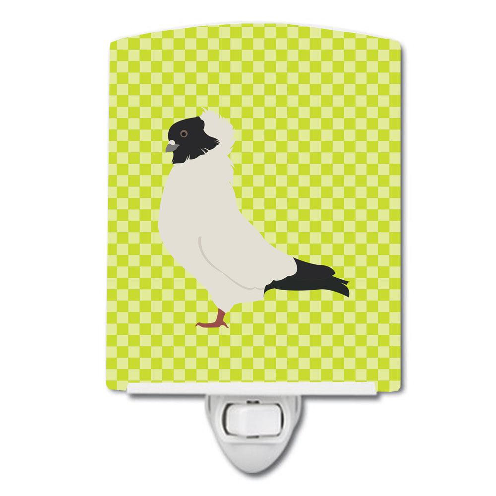 Nun Pigeon Green Ceramic Night Light BB7778CNL - the-store.com