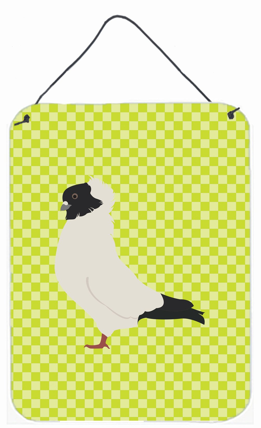 Nun Pigeon Green Wall or Door Hanging Prints BB7778DS1216 by Caroline's Treasures