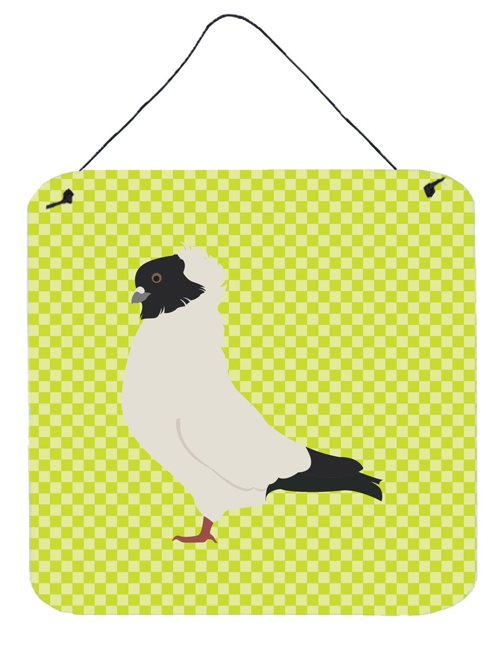 Nun Pigeon Green Wall or Door Hanging Prints BB7778DS66 by Caroline&#39;s Treasures