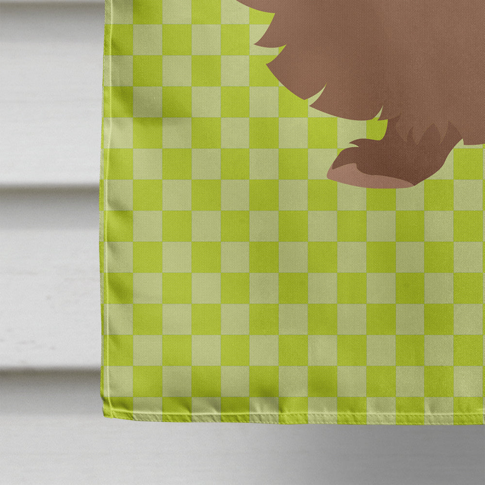 Lionhead Rabbit Green Flag Canvas House Size BB7786CHF  the-store.com.